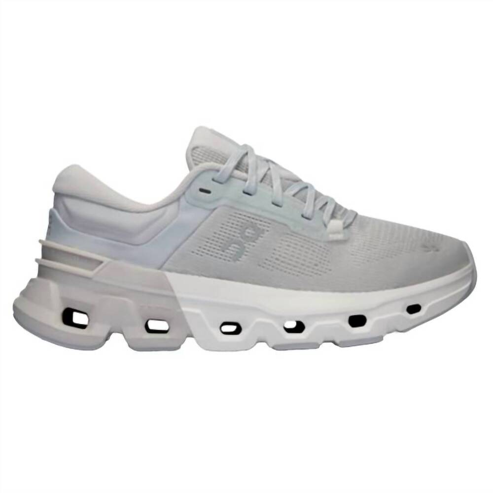 NEW ON RUNNING women's cloudflyer 5 running shoes in glacier/wolf